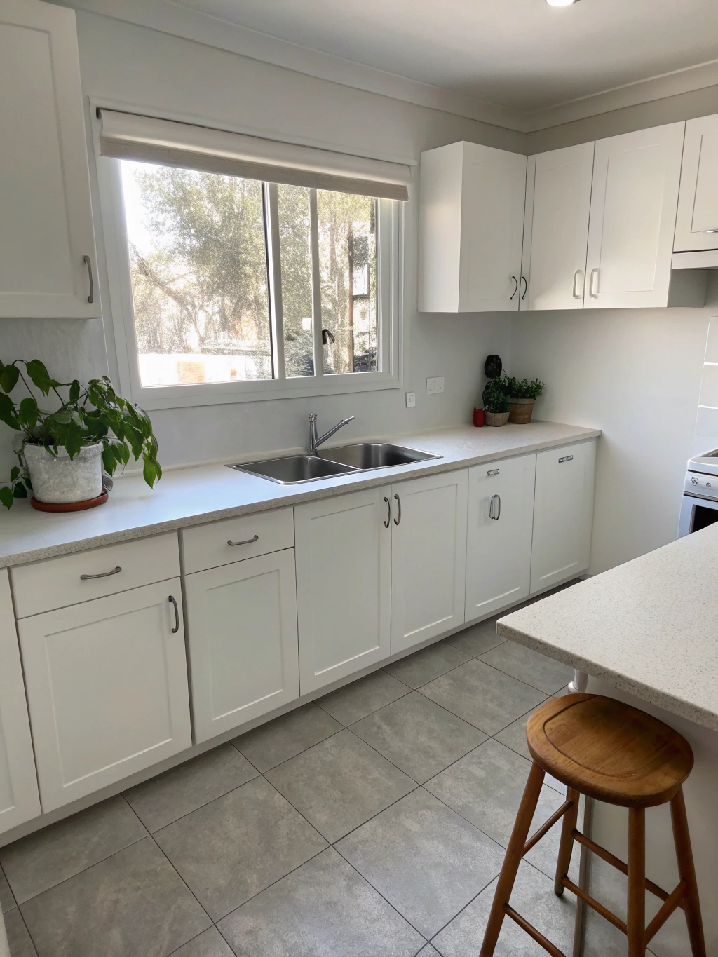 Minimalist kitchen design by Aigerim Group